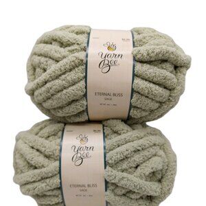 Yarn Bee Eternal Bliss Sage Bliss 8 Oz 28 Yards Lot Of 2